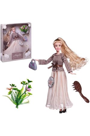 Кукла ABtoys платье с длинной юбкой (PT-01619)