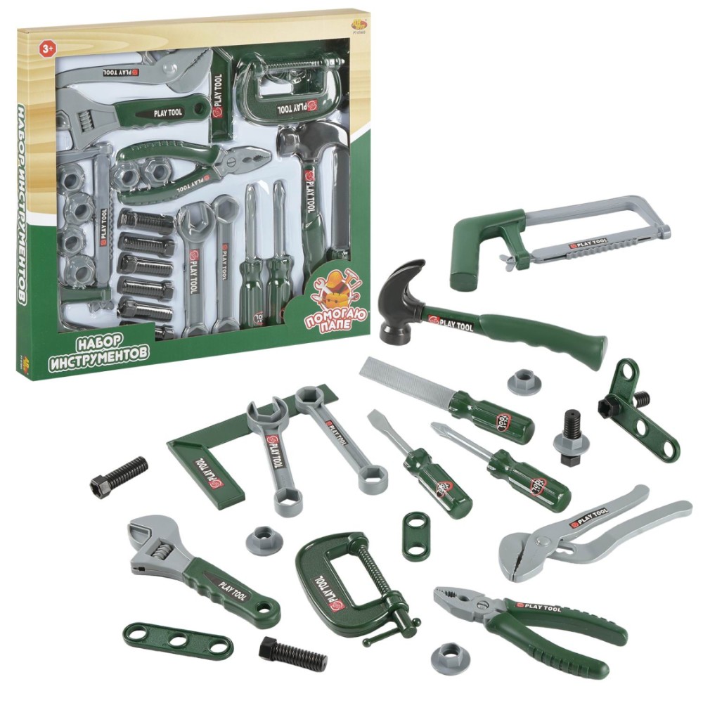 Где купить Инструменты ABtoys 24 предмета (PT-01603) ABtoys