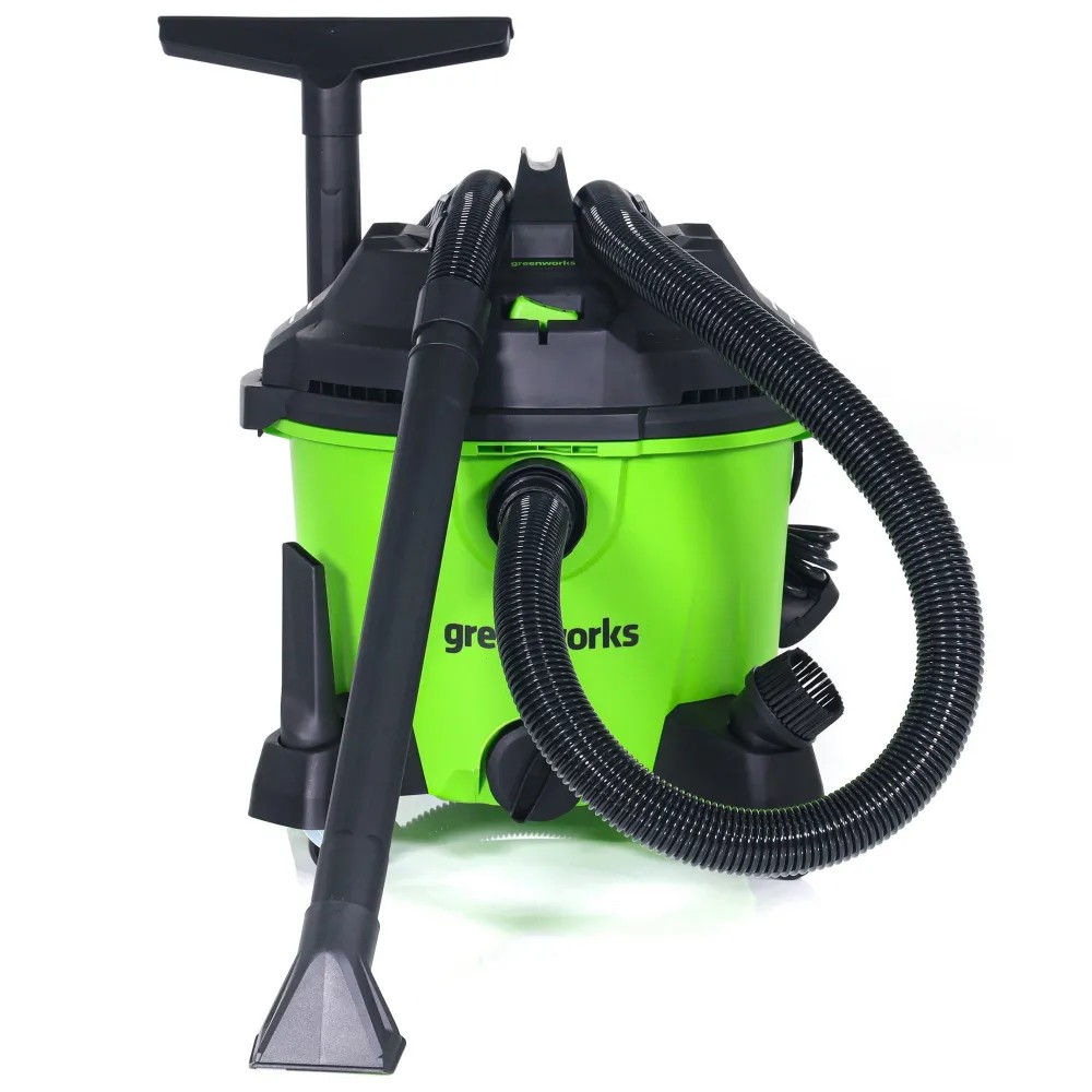 Где купить Строительный пылесос Greenworks G120WDV 1200Вт 225 мбар (4701207) Greenworks