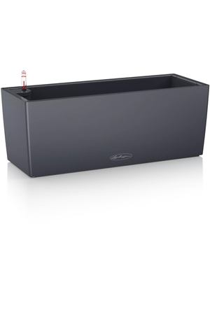 Кашпо с автополивом Lechuza Balconera Color серый 50х19х19 см