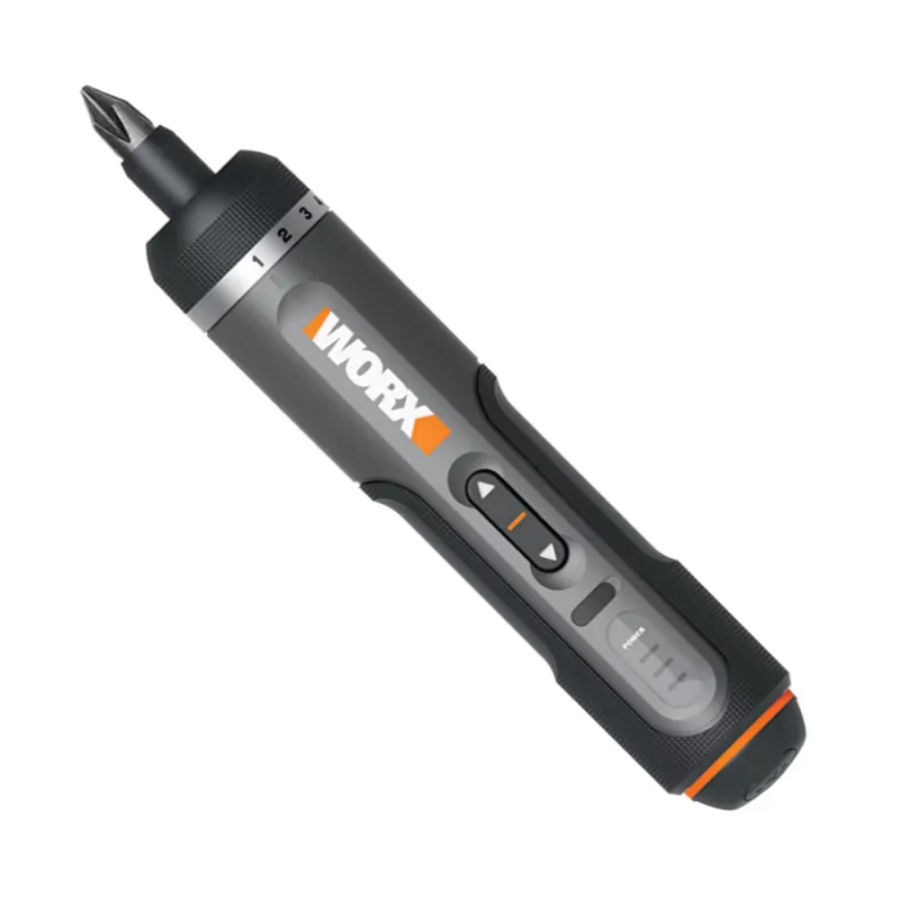 Где купить Отвертка аккумуляторная Worx WX242, 4В, 5Нм, 2Ач, набор оснастки. Worx 