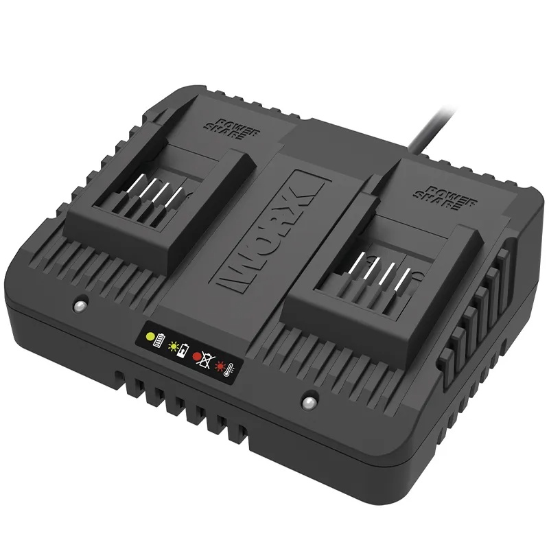 Где купить Двойное зарядное устройство WORX WA3772, 20В, 2*1A Worx 