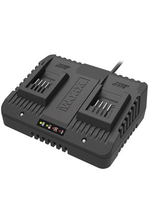 Двойное зарядное устройство WORX WA3772, 20В, 2*1A
