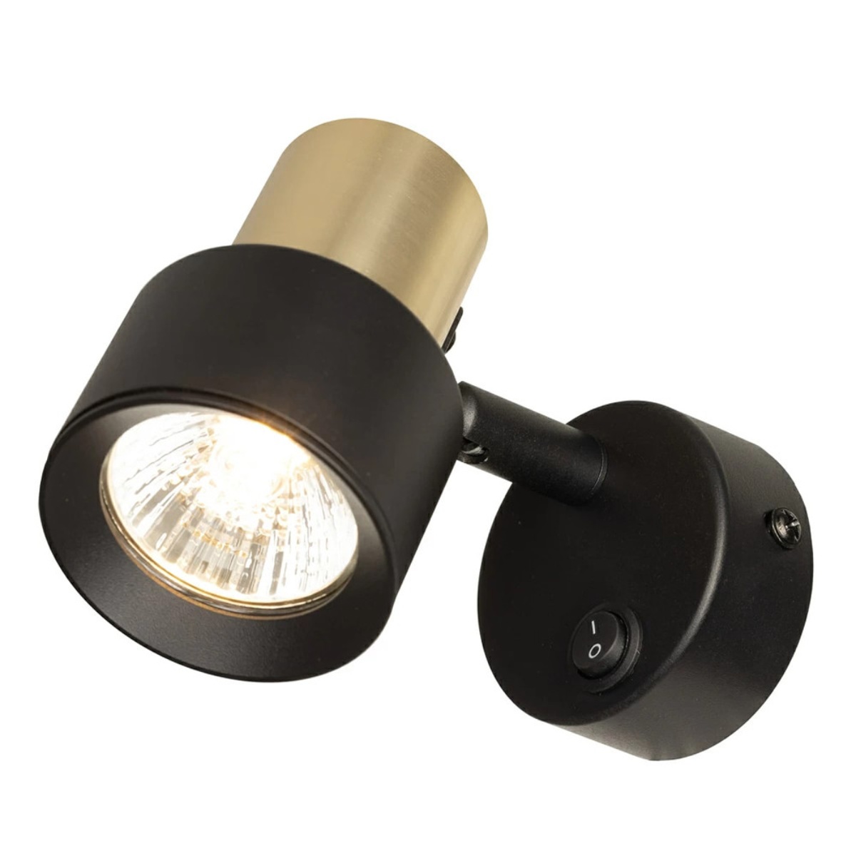 Где купить Спот поворотный Citilux CL505611 Sat черный+золотой Citilux